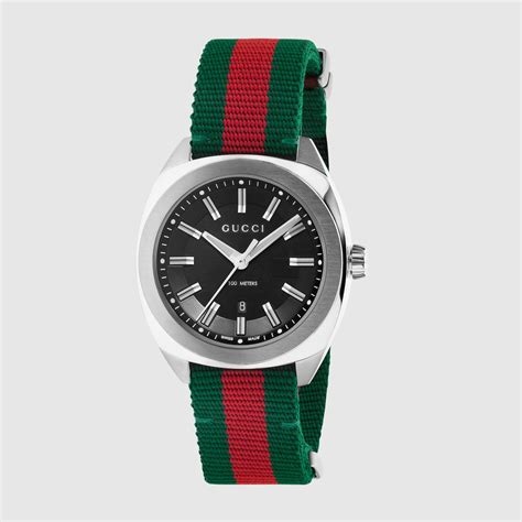 gucci watch with green and red band|gg2570 Gucci watch.